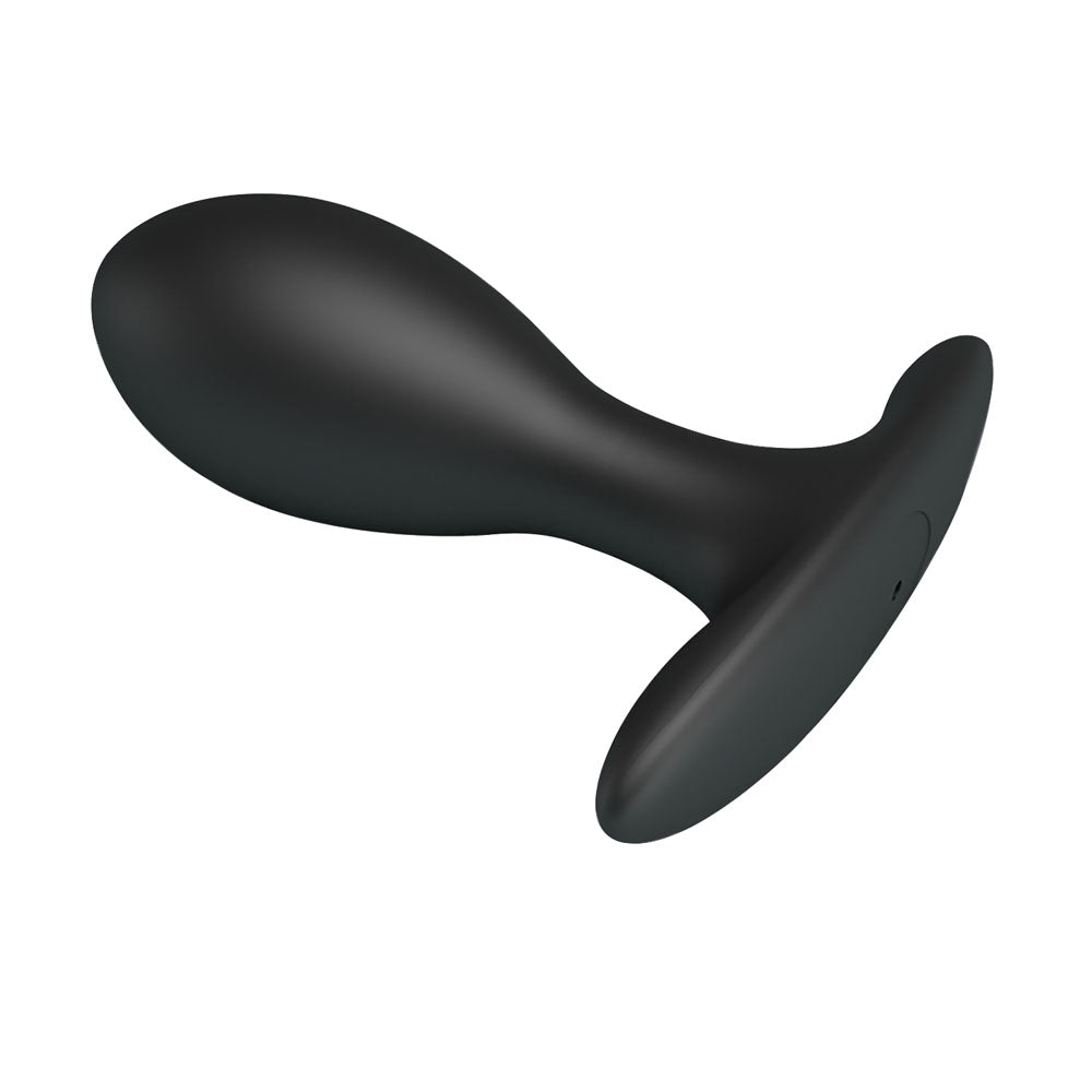 Party Up KEVIN Inflatable Butt Plug - Black 9.1 cm Inflatable Butt Plug